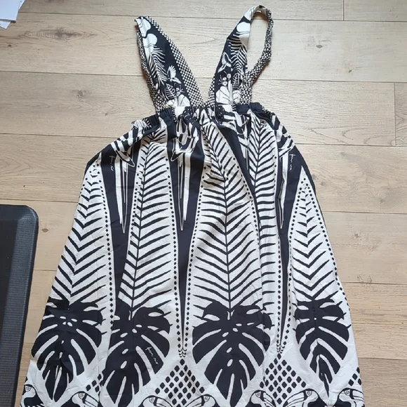 FARM Rio | Dresses | Farm Rio Black And White Maxi Dress | Poshmark